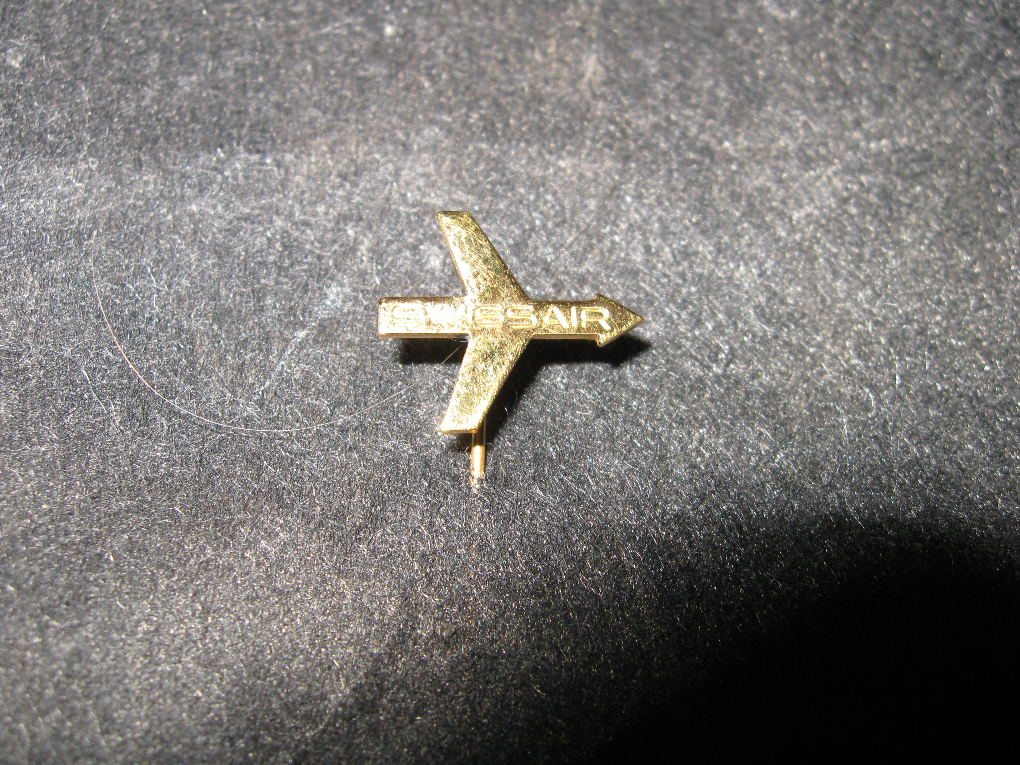 Swissair stick pin